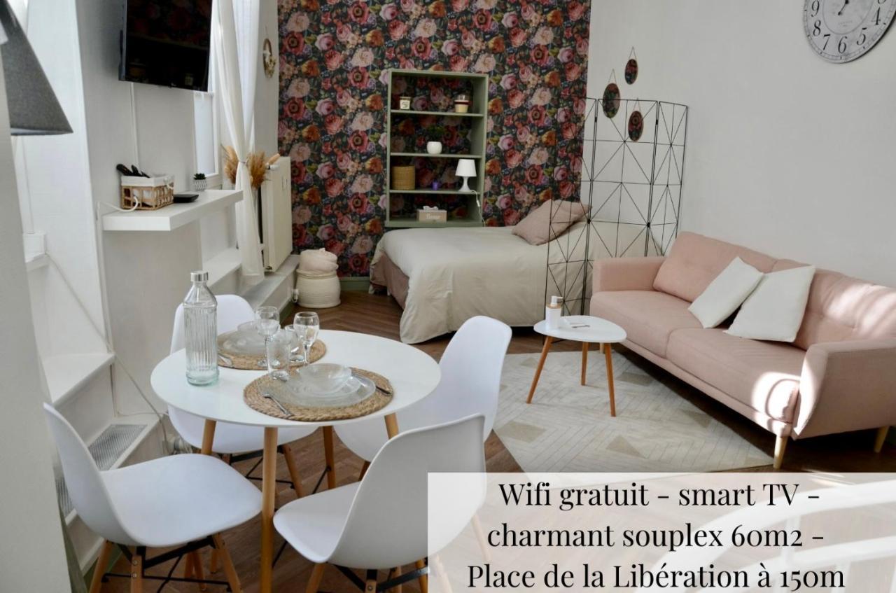 Apartament Le Souplex Des Ducs Dijon Zewnętrze zdjęcie